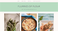 Desktop Screenshot of flurriesofflour.com